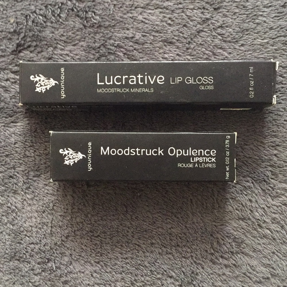 Lip gloss and lip stick